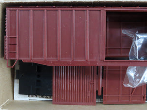 LOT of 6 HO Accurail Kit #5600 Undecorated Brownish Red 50' Ext. Post Box Car