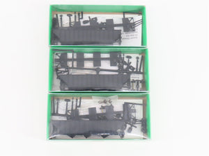 LOT of 3 HO Bowser Kit #10950 Undecorated 70-Ton 12-Panel 3-Bay Hopper - SEALED