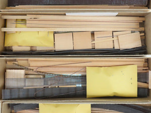 LOT of 10 HO Scale Ambroid Wood Kit #5 Undecorated 70' Pulpwood Flat Car