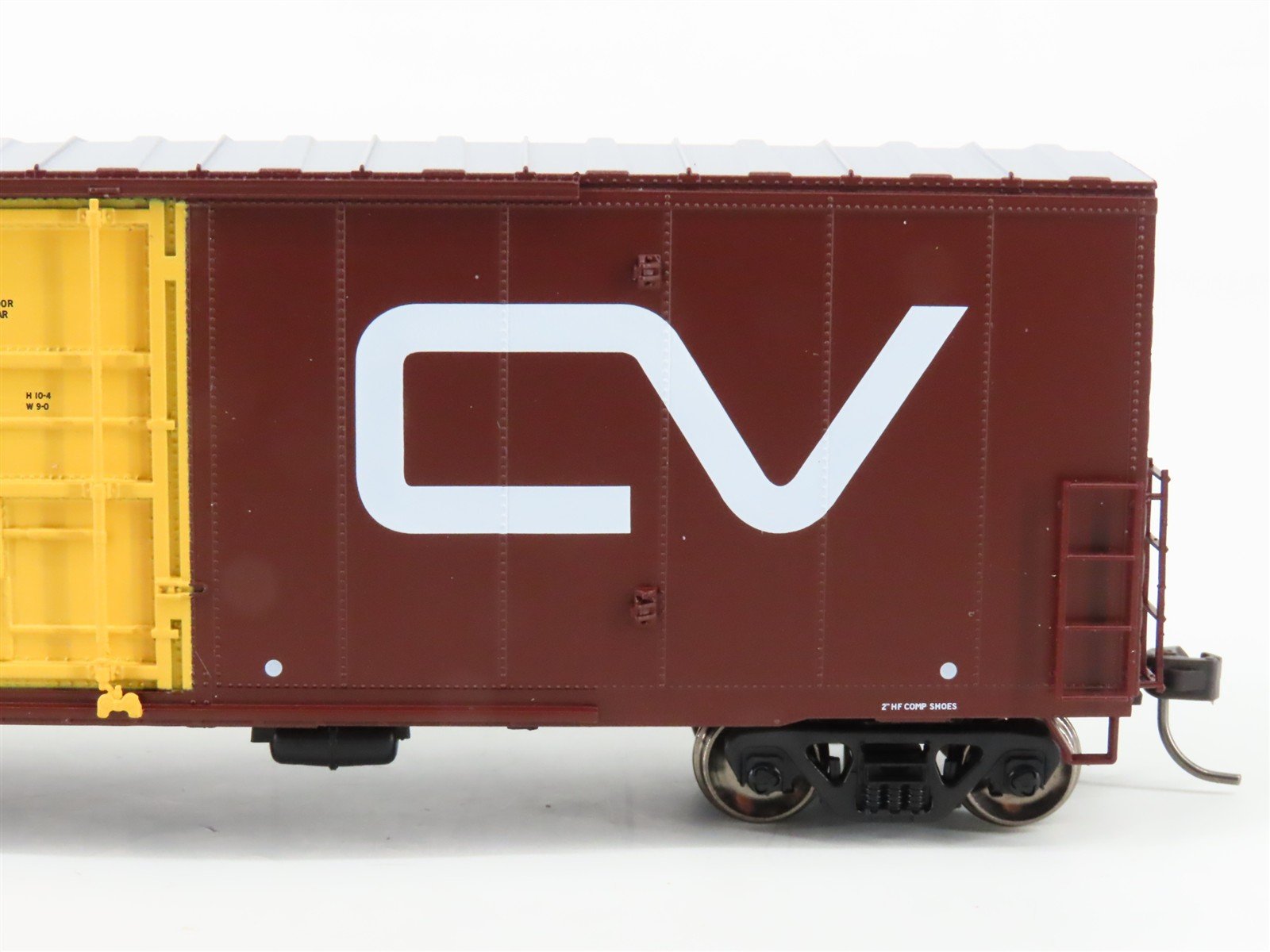 LOT of 2 HO Scale Atlas CV Central Vermont 50' Boxcars