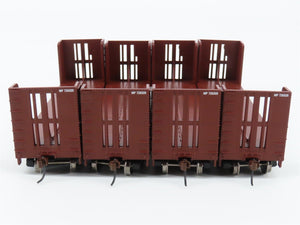 LOT of 4 Athearn ATH81495 MP Missouri Pacific 40' Pulpwood Flatcars
