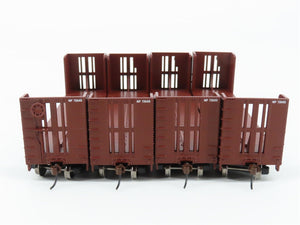 LOT of 4 Athearn ATH81496 MP Missouri Pacific 40' Pulpwood Flatcars