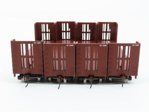 LOT of 4 HO Scale Athearn ATH81494 MP Missouri Pacific 40' Pulpwood Flatcars