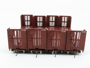 LOT of 4 HO Scale Athearn ATH81494 MP Missouri Pacific 40' Pulpwood Flatcars