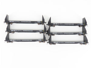 LOT Of 6 HO Walthers Proto 920-104503 CIRR Chattahoochee 50' Pulpwood Flatcars