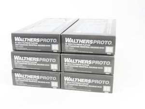 LOT Of 6 HO Walthers Proto 920-104503 CIRR Chattahoochee 50' Pulpwood Flatcars