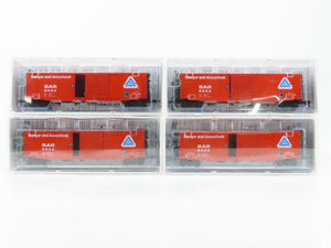 LOT of 4 HO Scale Kadee 6347 BAR Bangor & Aroostook 50' PS-1 Boxcars SEALED