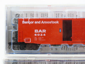 LOT of 4 HO Scale Kadee 6347 BAR Bangor & Aroostook 50' PS-1 Boxcars SEALED
