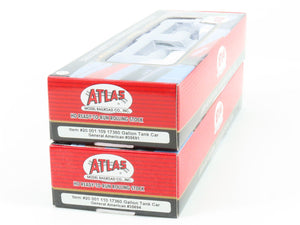 LOT of 2 HO Scale Atlas GATX General American 17k Gal Tankcars SEALED