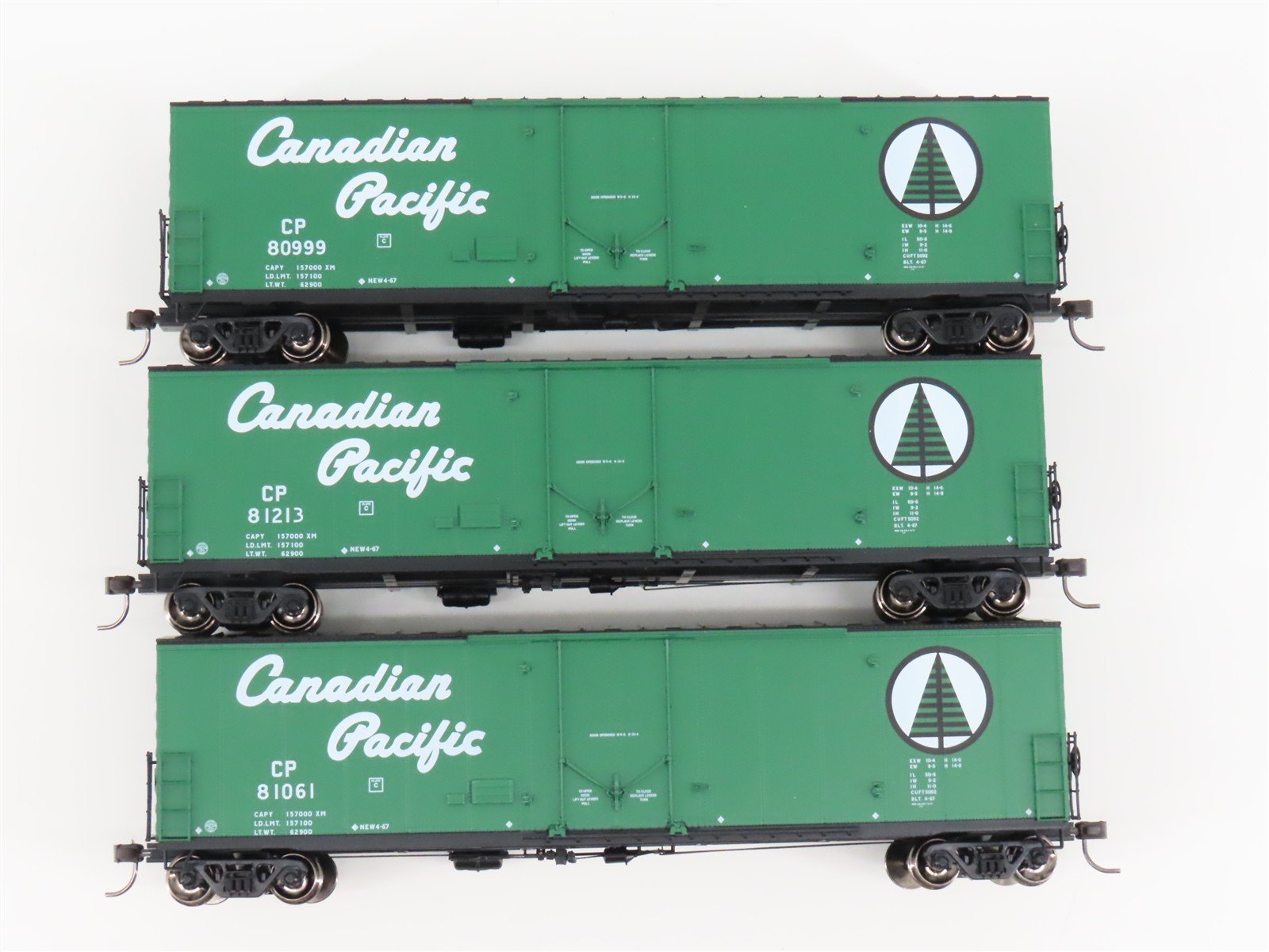 LOT of 3 HO Scale Atlas CP Canadian Pacific 
