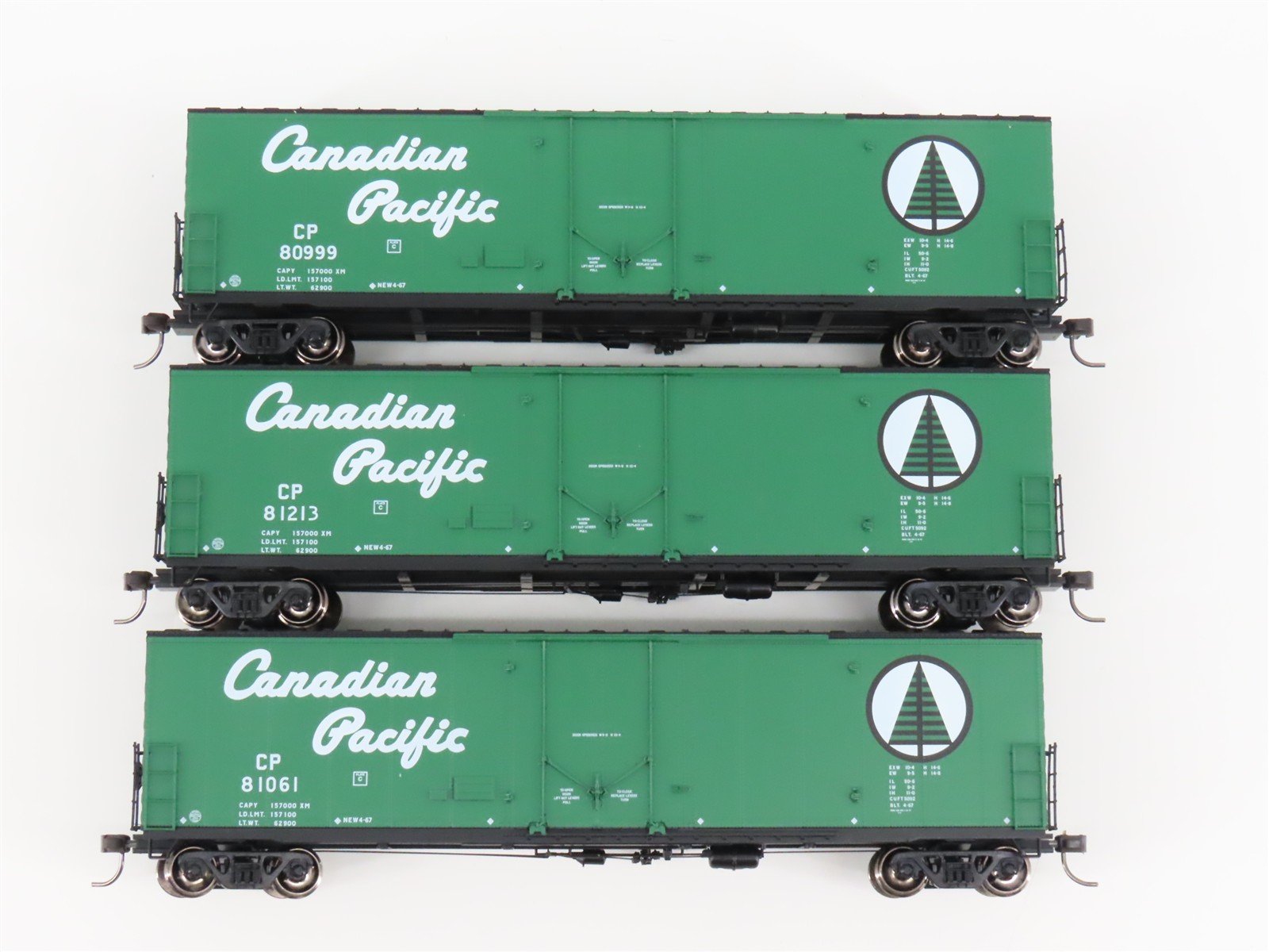 LOT of 3 HO Scale Atlas CP Canadian Pacific 