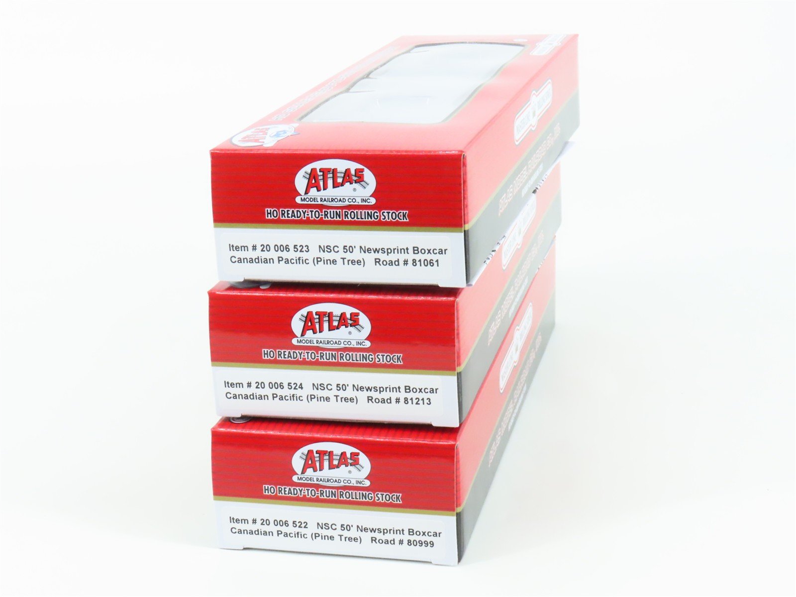 LOT of 3 HO Scale Atlas CP Canadian Pacific 
