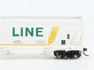 LOT of 2 HO Scale Athearn Genesis SOO Line 3-Bay Covered Hoppers