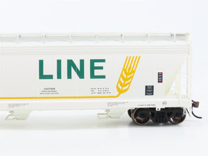 LOT of 2 HO Scale Athearn Genesis SOO Line 3-Bay Covered Hoppers