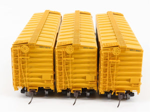 LOT of 3 HO Scale Atlas MEC Maine Central Pine Tree 40' Single Door Box Cars