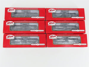 LOT of 6 HO Scale Atlas 20000085 GATX Non-Insulated Tank Cars #52301 - Sealed