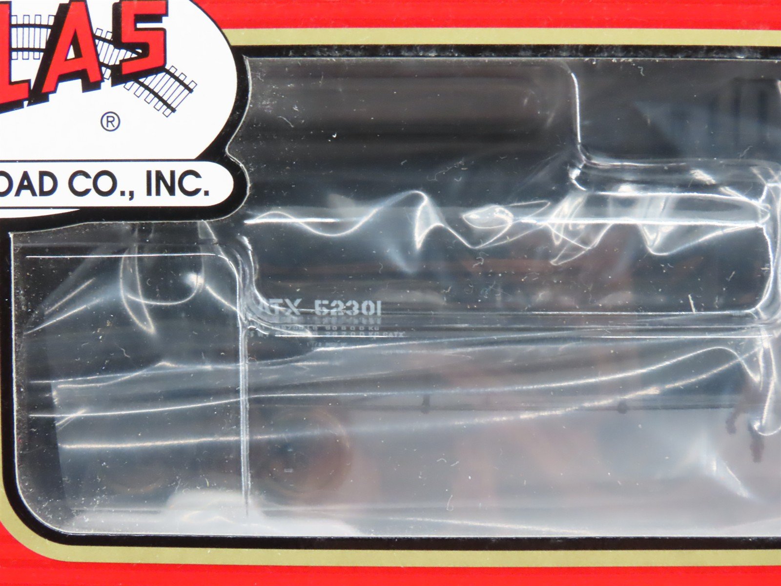 LOT of 6 HO Scale Atlas 20000085 GATX Non-Insulated Tank Cars #52301 - Sealed