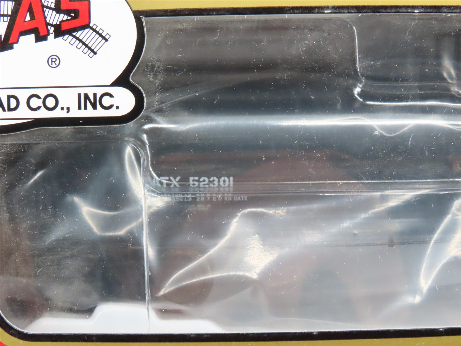 LOT of 6 HO Scale Atlas 20000085 GATX Non-Insulated Tank Cars #52301 - Sealed