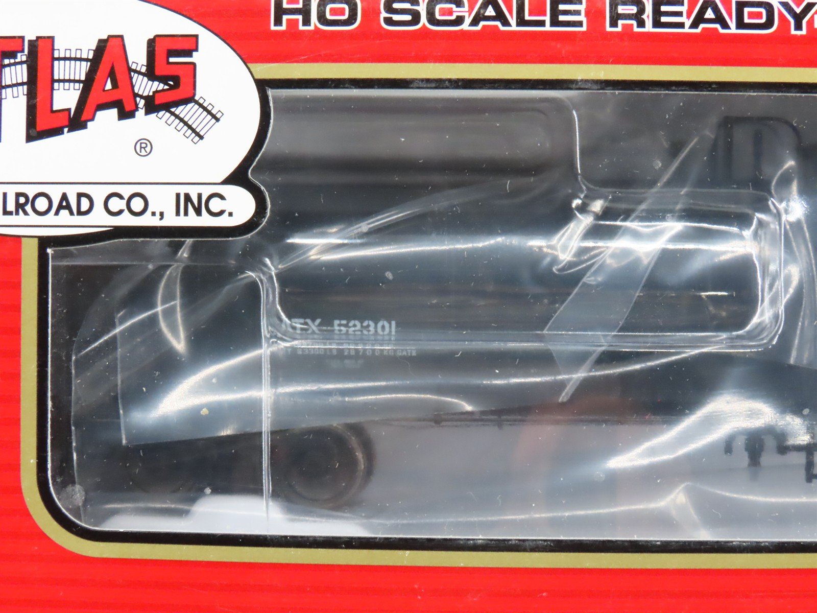 LOT of 6 HO Scale Atlas 20000085 GATX Non-Insulated Tank Cars #52301 - Sealed