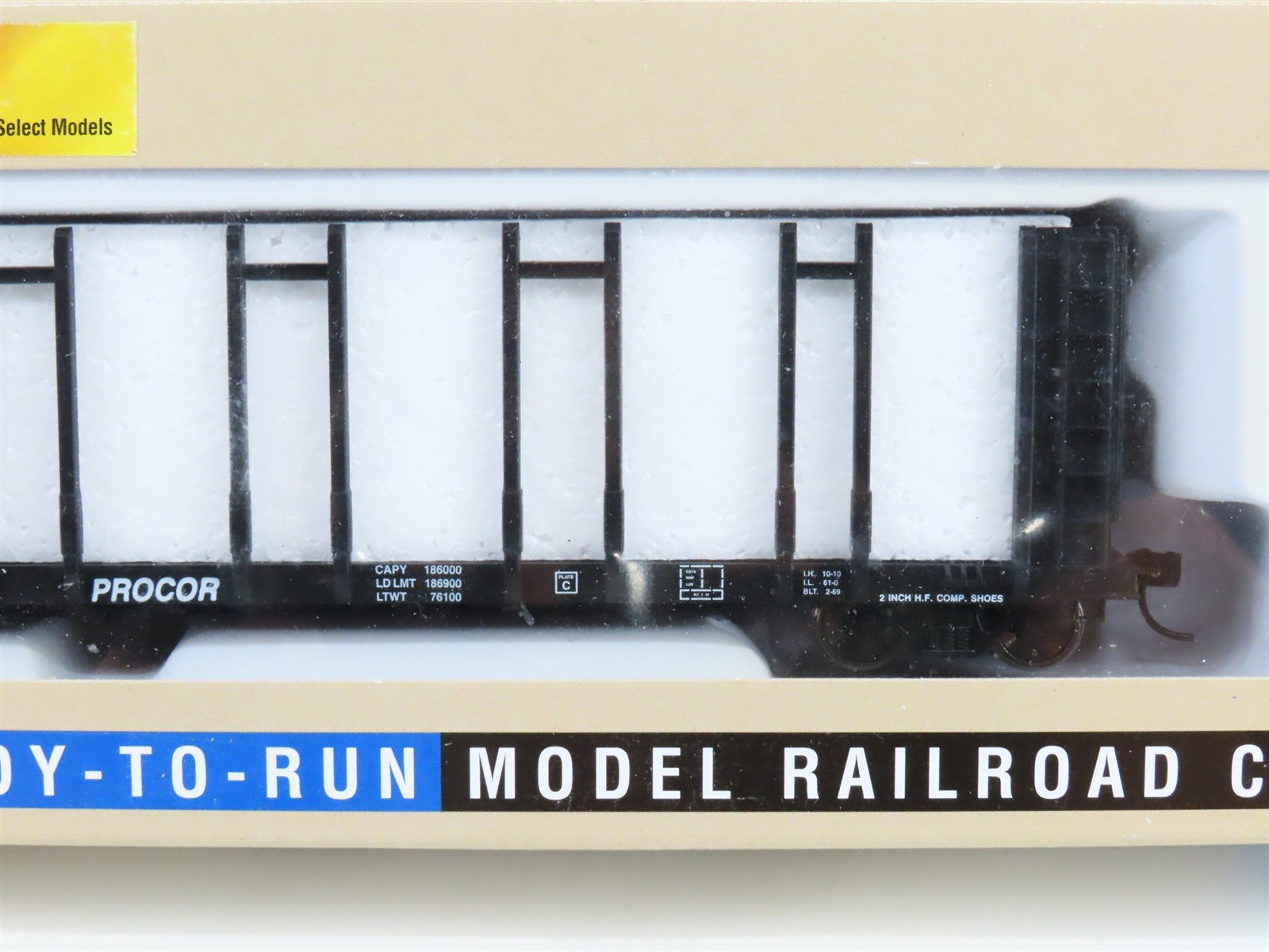LOT of 4 HO Walthers Gold Line 932-3159 WC Wisconsin Central Flat Car #38038