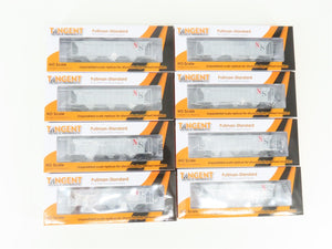 LOT of 8 HO Scale Tangent NS Norfolk Southern Railroad 3-Bay Covered Hoppers