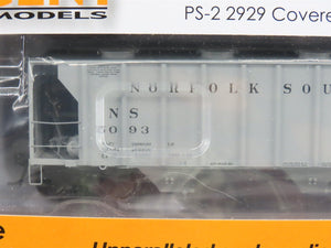 LOT of 8 HO Scale Tangent NS Norfolk Southern Railroad 3-Bay Covered Hoppers