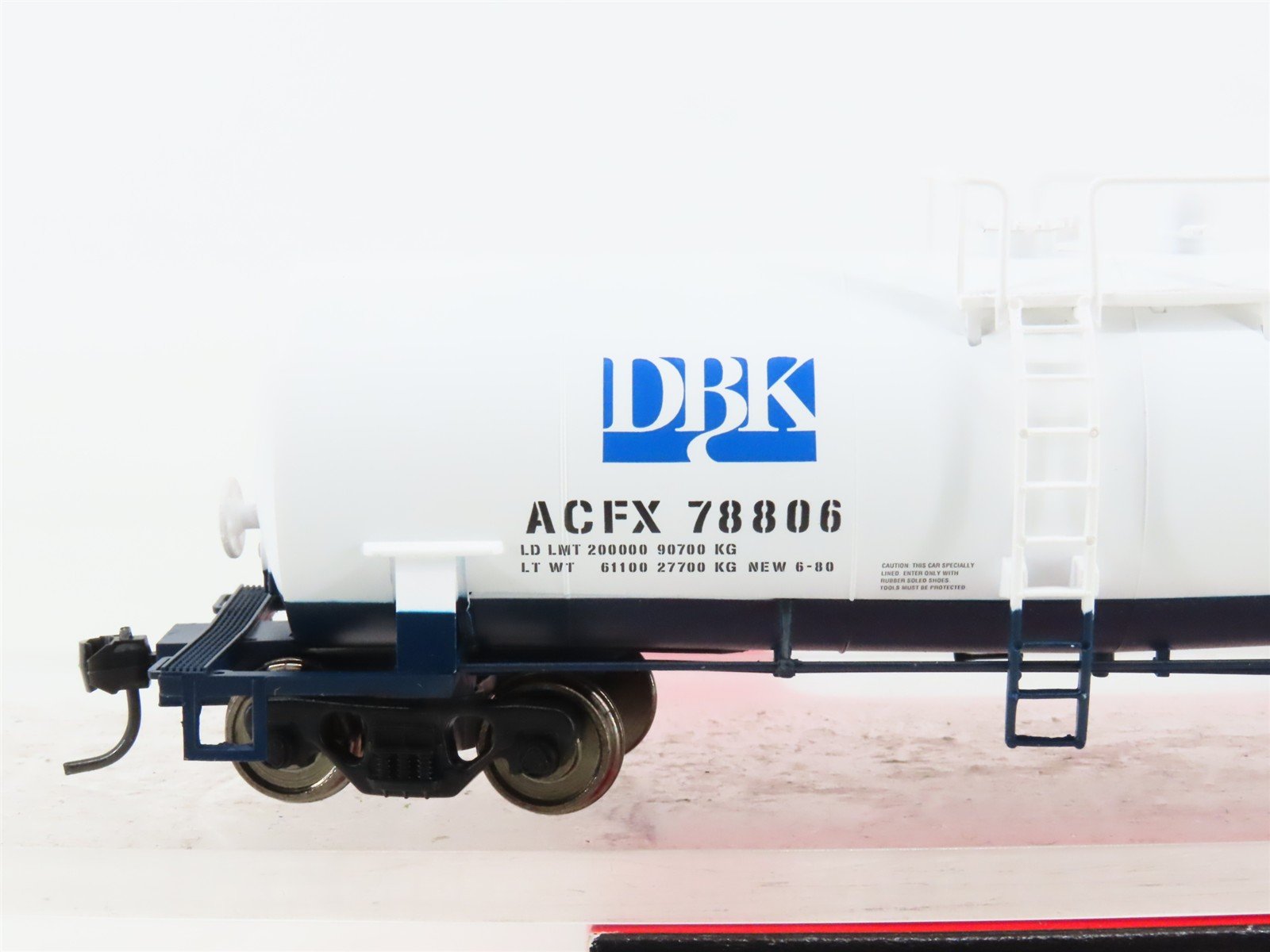 HO Scale Atlas 1706-4 ACFX Dry Branch Kaolin ACF Tank Car #78806