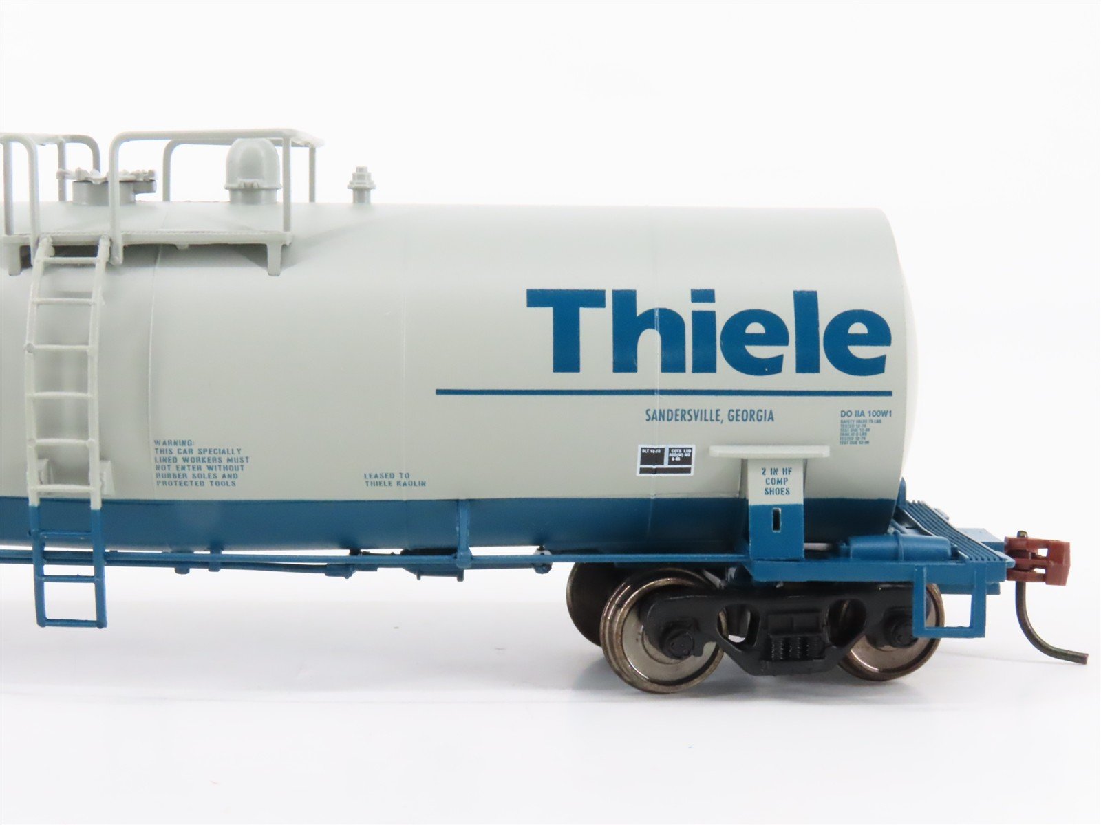 HO Scale Atlas ACFX Thiele ACF Kaolin Tank Car #79118