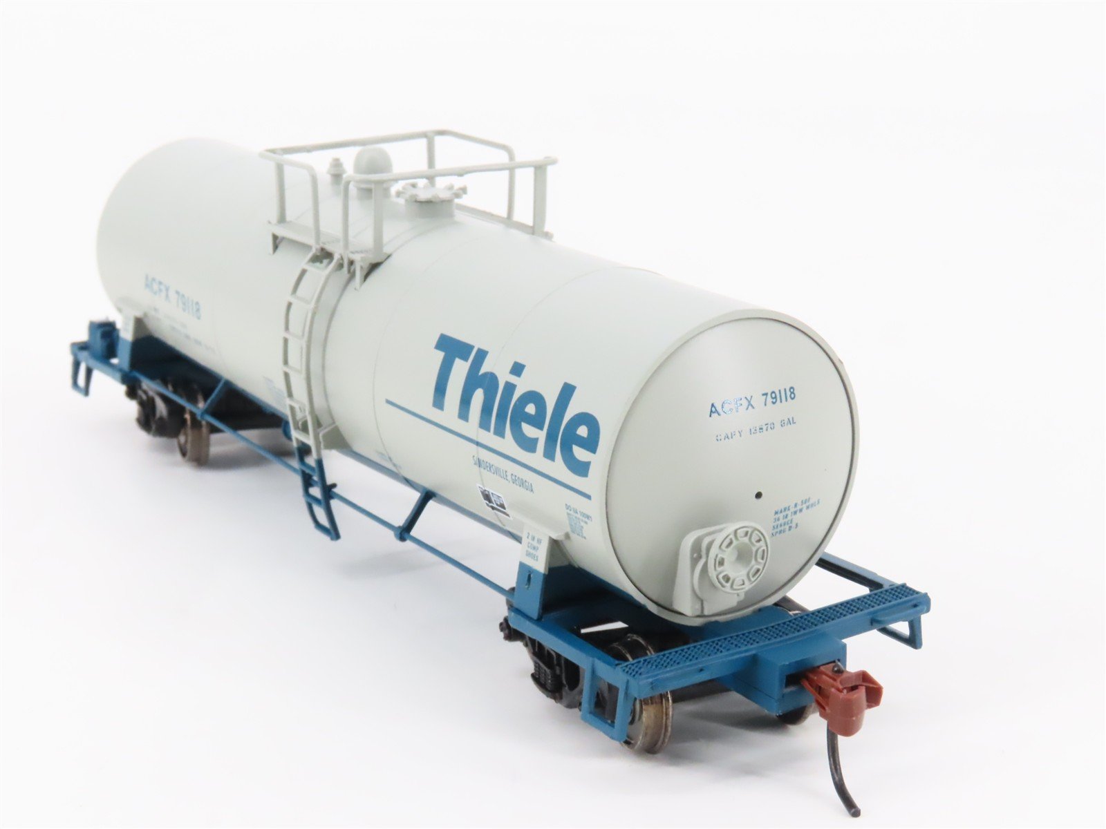 HO Scale Atlas ACFX Thiele ACF Kaolin Tank Car #79118
