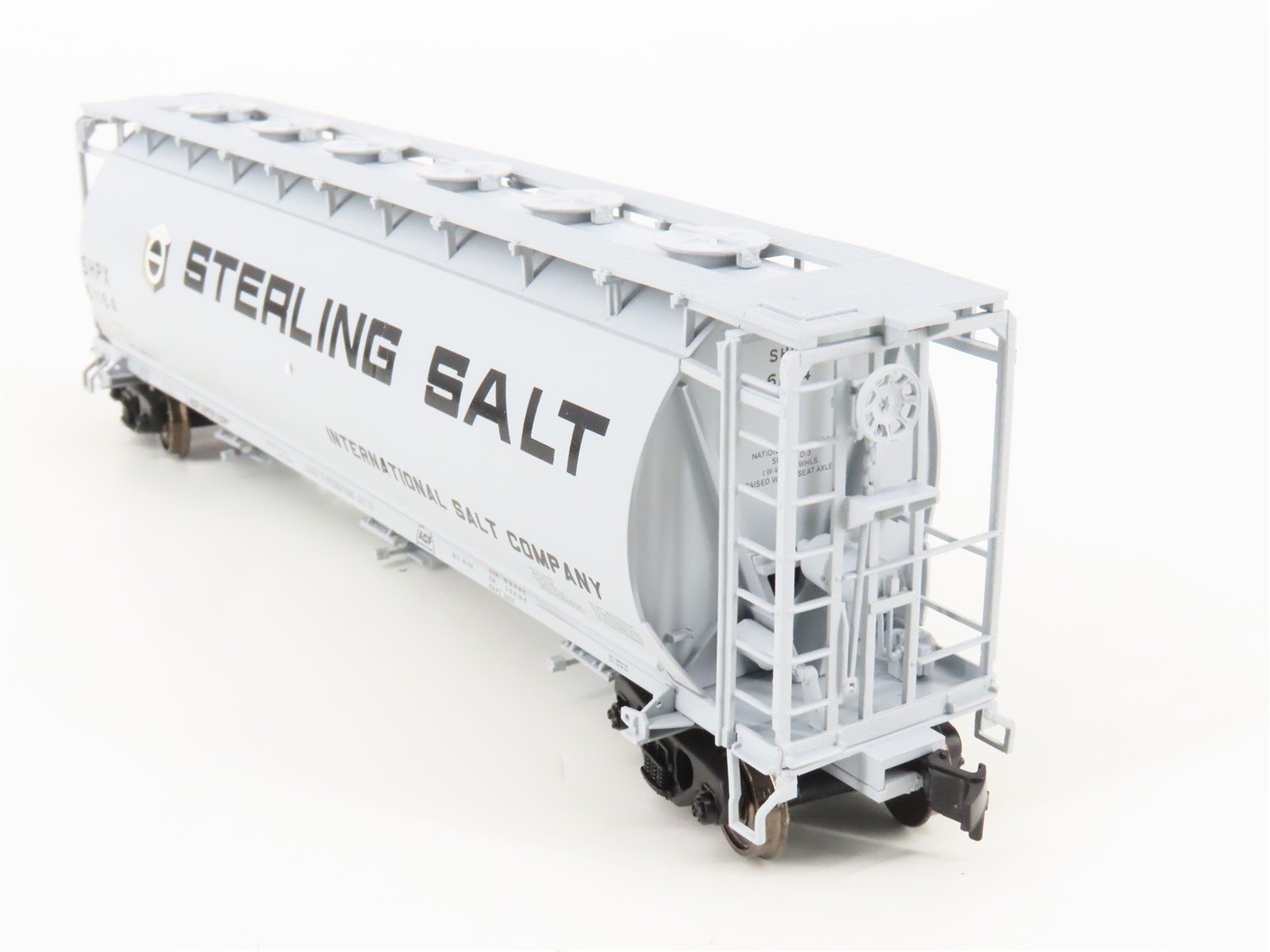HO Scale Atlas 1939-2 SHPX Sterling Salt 3-Bay Cylindrical Hopper #61164