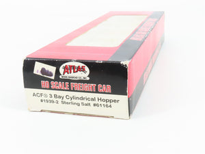 HO Scale Atlas 1939-2 SHPX Sterling Salt 3-Bay Cylindrical Hopper #61164