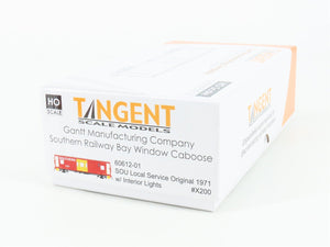 HO Scale Tangent 60612-01 SOU Southern Railway Bay Window Caboose #X200