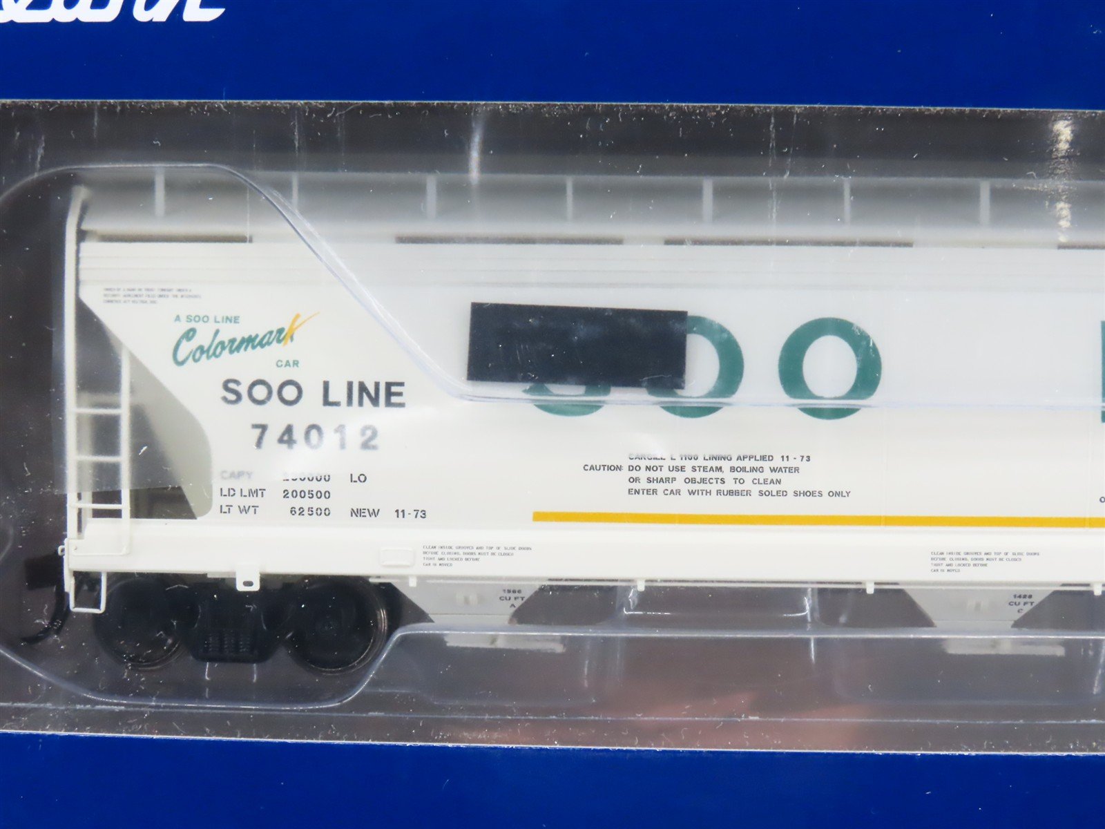 HO Scale Athearn Genesis ATHG15439 SOO Line 3-Bay Covered Hopper 3-Pack -Sealed