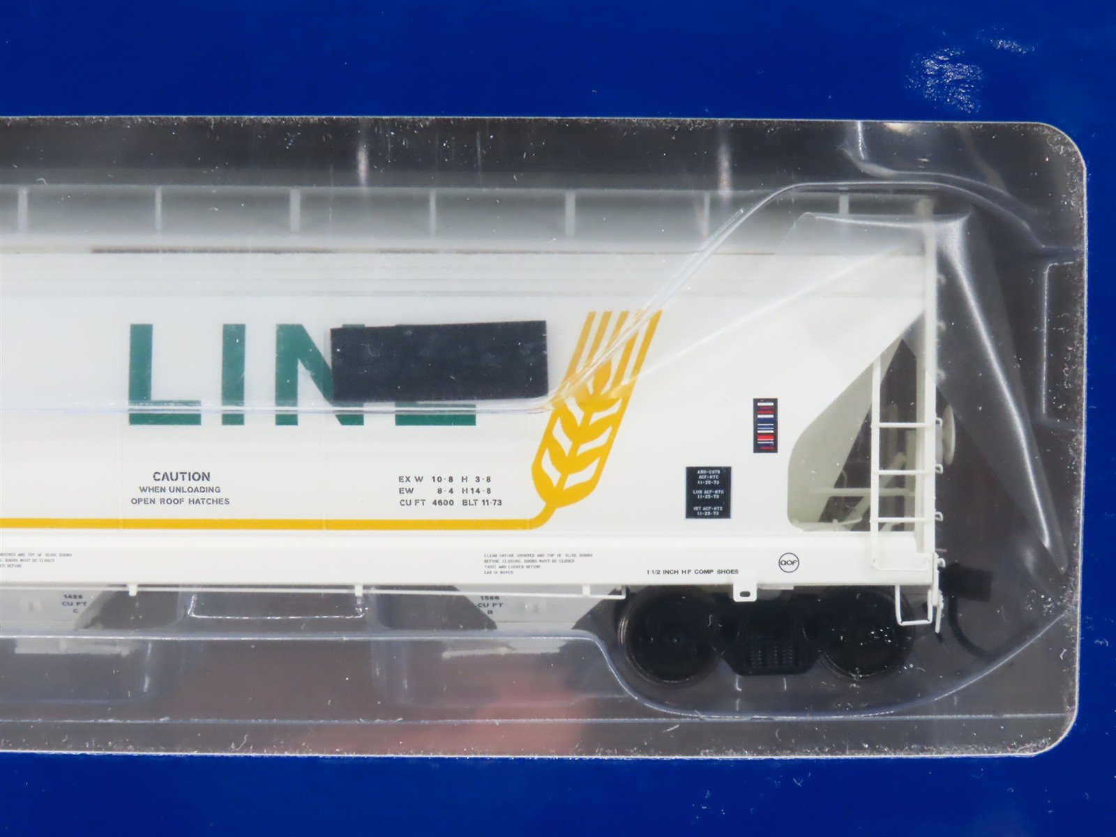 HO Scale Athearn Genesis ATHG15439 SOO Line 3-Bay Covered Hopper 3-Pack -Sealed