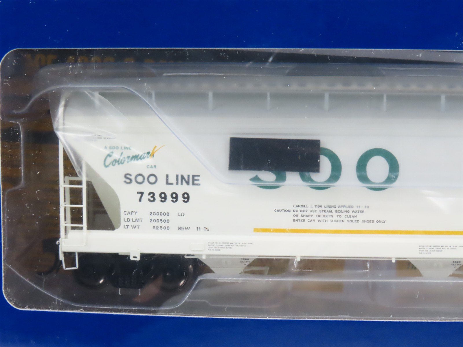 HO Scale Athearn Genesis ATHG15439 SOO Line 3-Bay Covered Hopper 3-Pack -Sealed