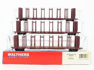 HO Scale Walthers 932-33156 SOU Southern 63' Pulpwood Flat Car 3-Pack