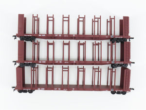 HO Scale Walthers 932-33156 SOU Southern 63' Pulpwood Flat Car 3-Pack