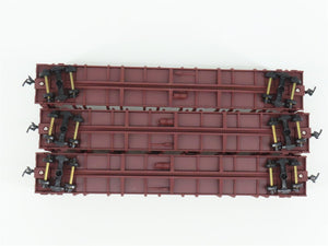 HO Scale Walthers 932-33156 SOU Southern 63' Pulpwood Flat Car 3-Pack
