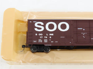 LOT of 5 HO Scale Fox Valley Models SOO Line Single Door Box Cars