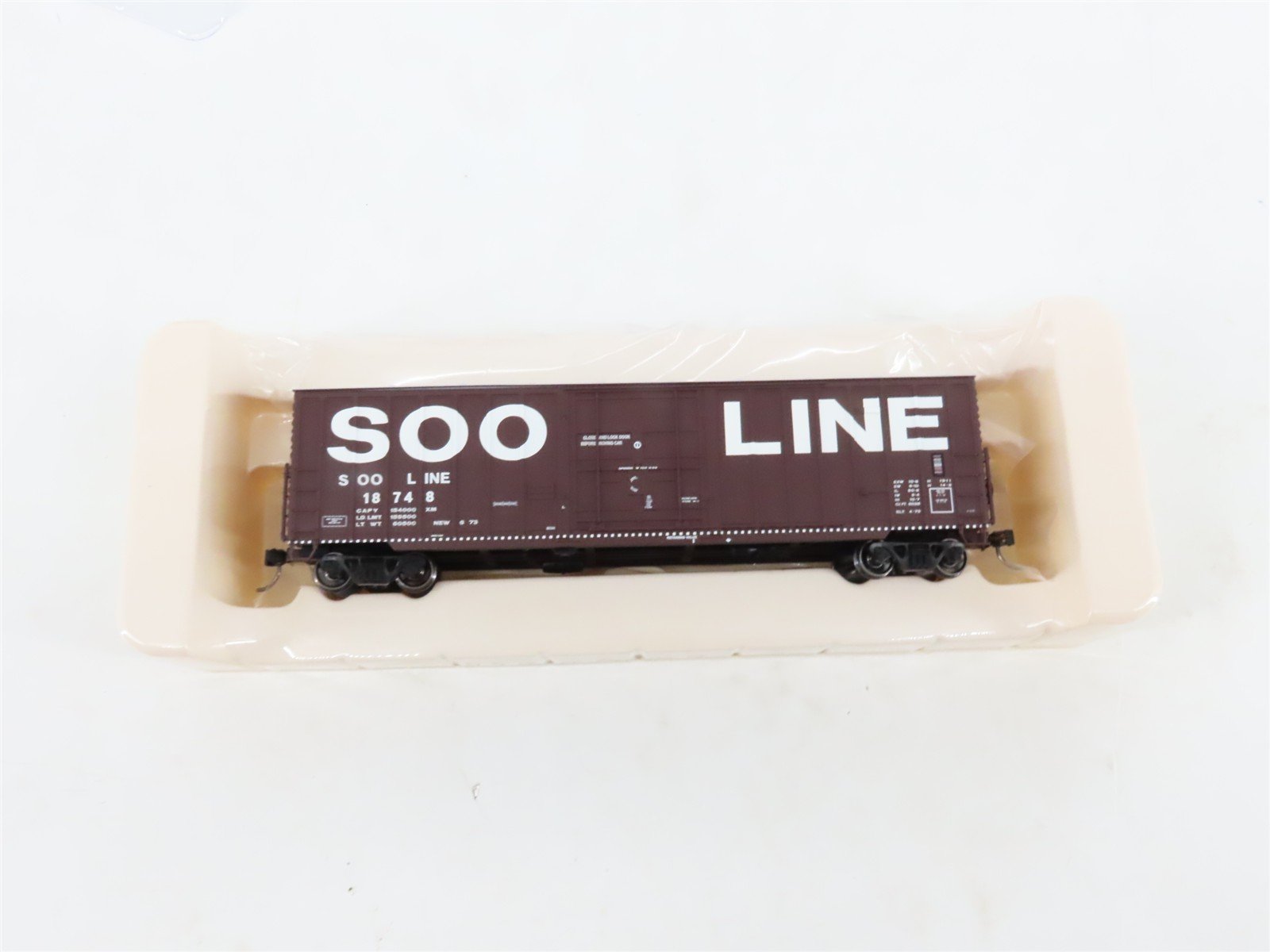 LOT of 5 HO Scale Fox Valley Models SOO Line Single Door Box Cars