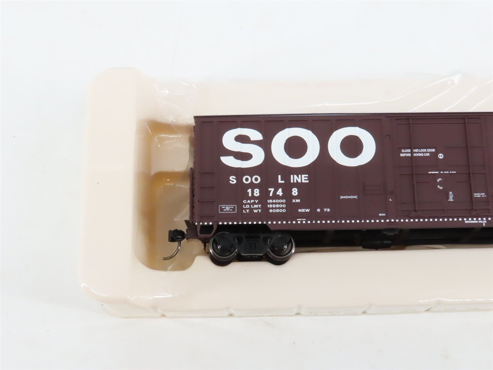 LOT of 5 HO Scale Fox Valley Models SOO Line Single Door Box Cars