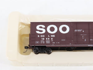 LOT of 5 HO Scale Fox Valley Models SOO Line Single Door Box Cars