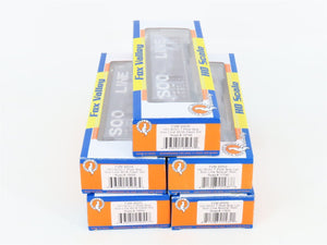 LOT of 5 HO Scale Fox Valley Models SOO Line Single Door Box Cars