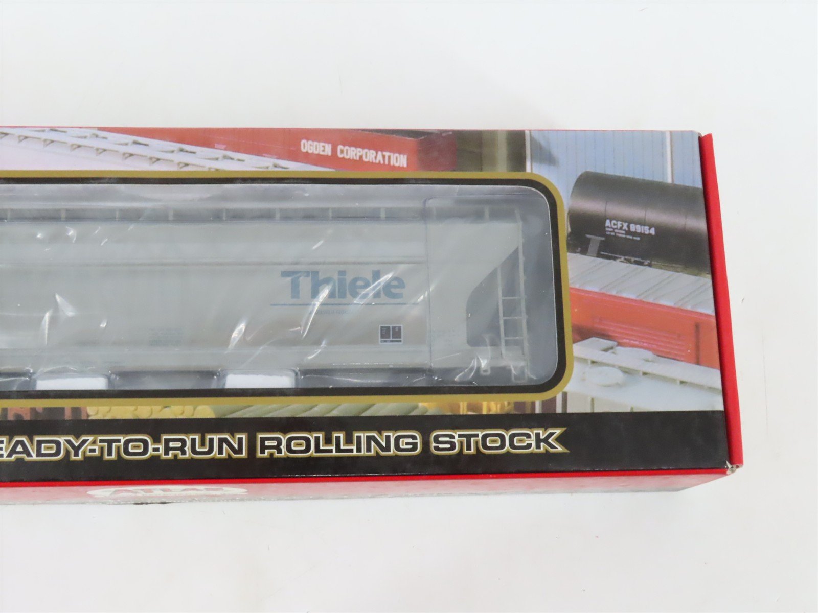 LOT of 4 HO Atlas 1404-1 ACFX Thiele 3-Bay Centerflow Hoppers #46500 - Sealed