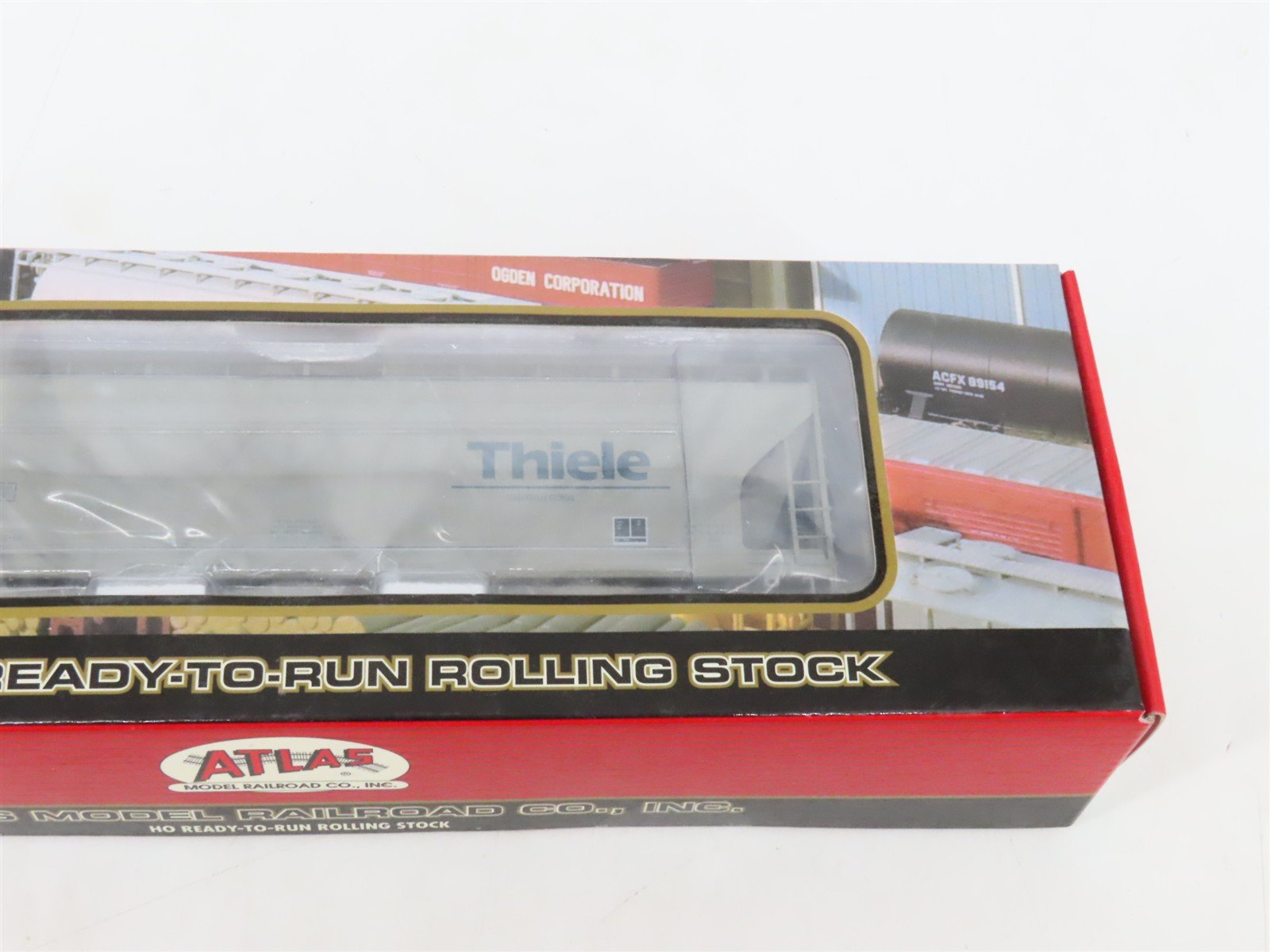LOT of 4 HO Atlas 1404-1 ACFX Thiele 3-Bay Centerflow Hoppers #46500 - Sealed