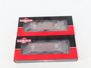 LOT of 2 HO InterMountain CN Canadian National Railway Single Door Box Cars