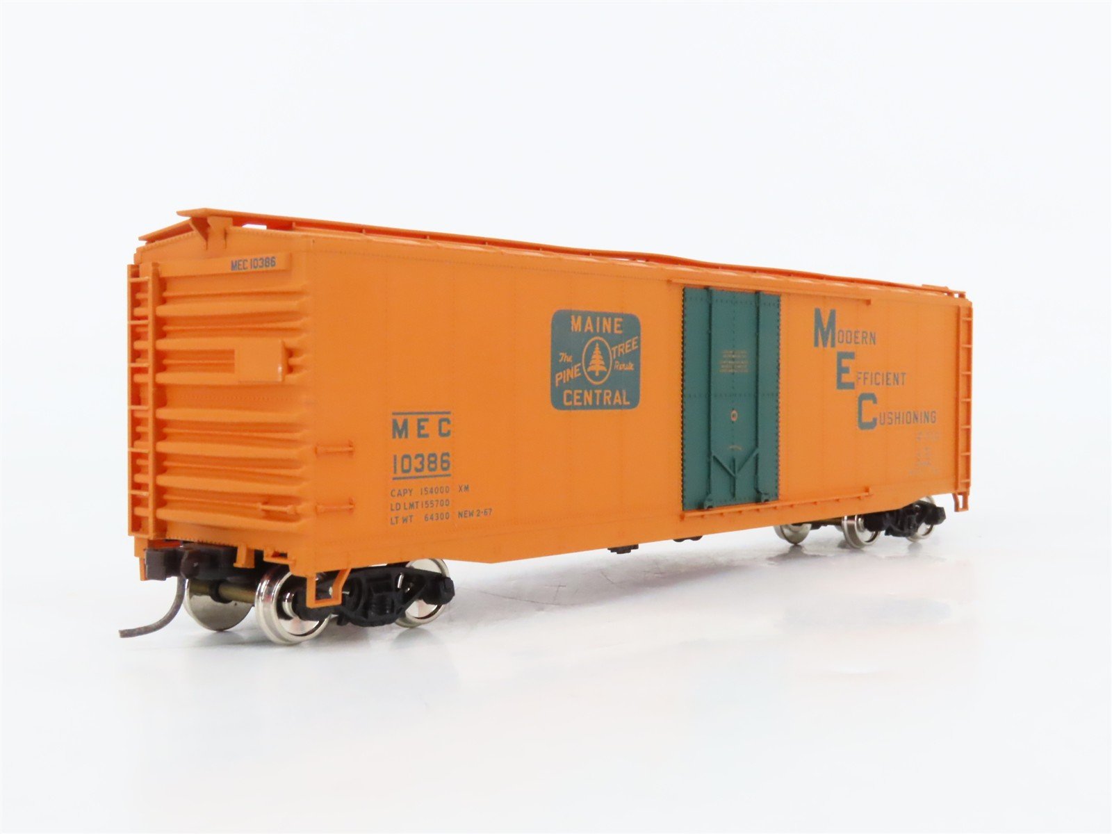 LOT of 3 HO Accurail Accuready #95117 MEC Maine Central 50' Box Cars #10386