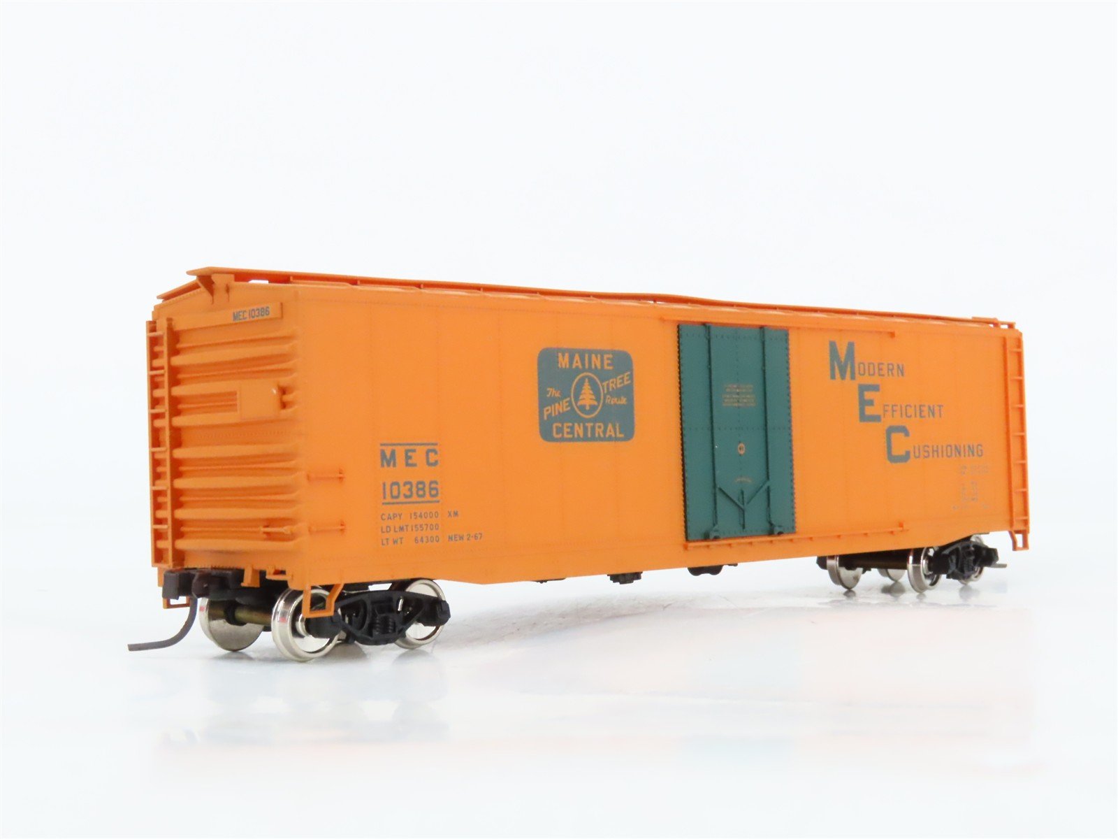LOT of 3 HO Accurail Accuready #95117 MEC Maine Central 50' Box Cars #10386