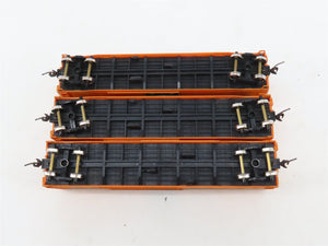 LOT of 3 HO Accurail Accuready #95117 MEC Maine Central 50' Box Cars #10386