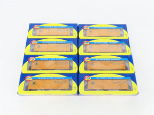 LOT of 8 HO Scale Athearn MEC Maine Central Pine Tree Route Single Door Box Cars